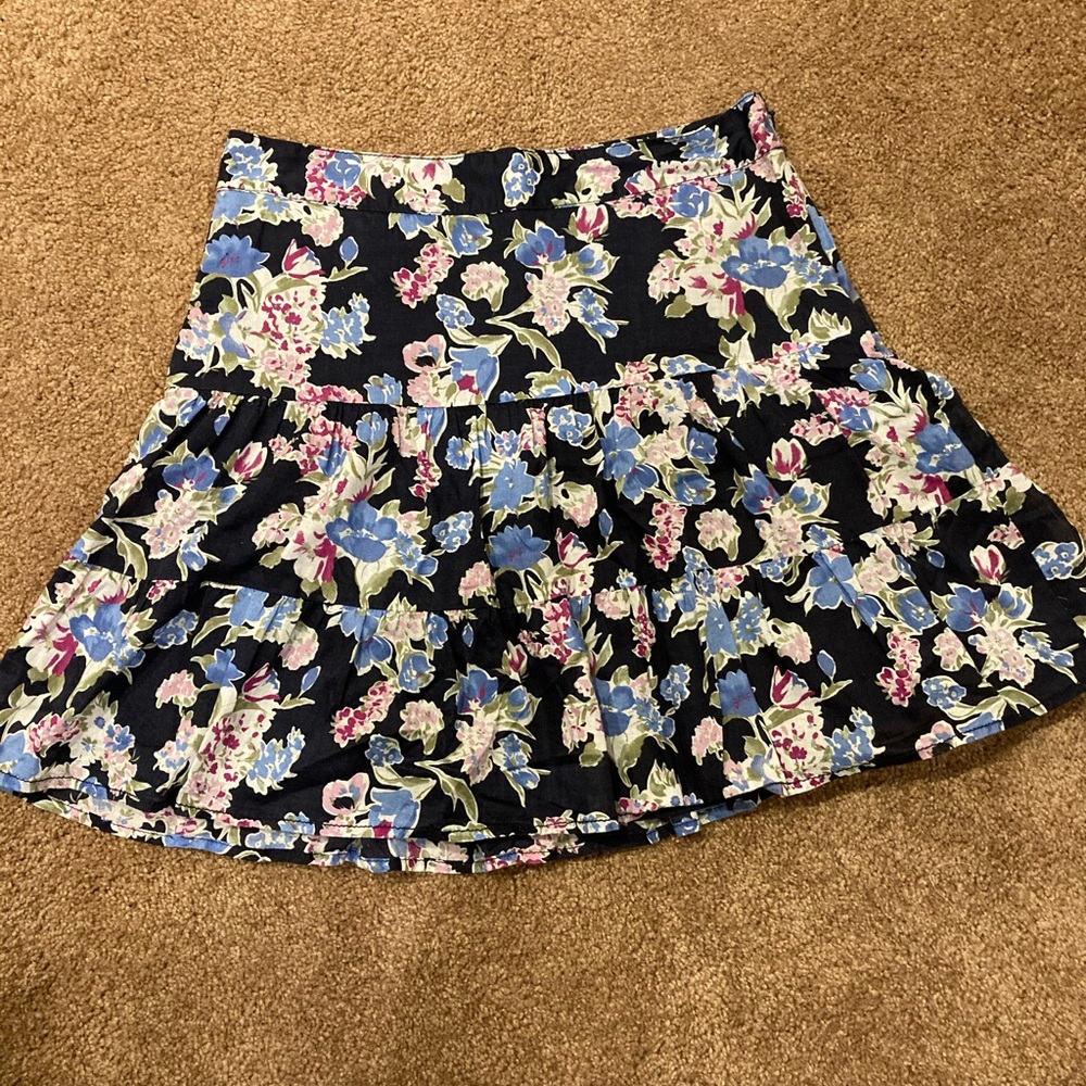 Ann Taylor Loft Floral Skirt